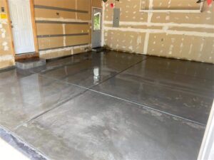 Concrete garage replacement